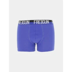 Pack 2 Boxers Ultra Stretch Bleu Noir Homme - Freegun -Teddy Smith Magasin pack 2 boxers ultra stretch bleu noir homme freegun 2