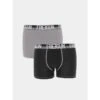 Pack 2 Boxers Ultra Stretch Gris Noir Homme - Freegun -Teddy Smith Magasin pack 2 boxers ultra stretch gris noir homme freegun
