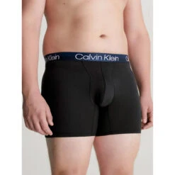 Pack 3 Boxers Brief Coton Stretch Noir Homme - Calvin Klein -Teddy Smith Magasin pack 3 boxers brief coton stretch noir homme calvin klein 2