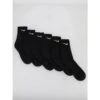 Pack 6 Paires De Chaussettes Everyday Cush Noir Homme - Nike -Teddy Smith Magasin pack 6 paires de chaussettes everyday cush noir homme nike