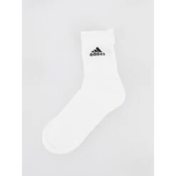 Pack 6 Paires De Chaussettes Hautes Amorti Blanc - Adidas -Teddy Smith Magasin pack 6 paires de chaussettes hautes amorti blanc adidas 2