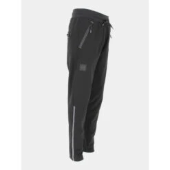 Pantalon Imperméable Grald Noir Homme - Helvetica -Teddy Smith Magasin pantalon impermeable grald noir homme helvetica 1 3