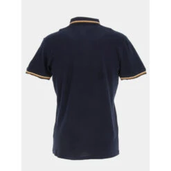 Polo Bengal Bleu Marine Homme - Sun Valley -Teddy Smith Magasin polo bengal bleu marine homme sun valley 2