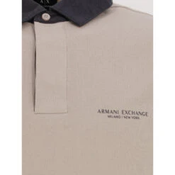 Polo Deep Beige Homme - Armani Exchange -Teddy Smith Magasin polo deep beige homme armani exchange 3