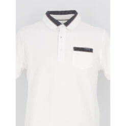 Polo Fast Col Pois Blanc Homme - Deeluxe 8 Polo Fast Col Pois Blanc Homme - Deeluxe -Teddy Smith Magasin polo fast col pois blanc homme deeluxe 2