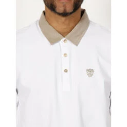 Polo Manches Longues Nara Blanc Homme - Izac 8 Polo Manches Longues Nara Blanc Homme - Izac -Teddy Smith Magasin polo manches longues nara blanc homme izac 2