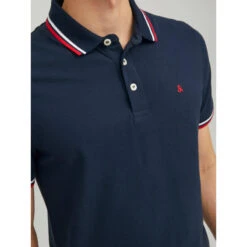 Polo Paulos Bleu Marine Homme - Jack & Jones -Teddy Smith Magasin polo paulos bleu marine homme jack jones 2
