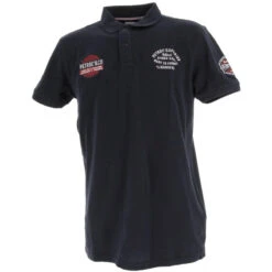 Polo Poitrine 903 Bleu Marine Homme - Petrol Industries