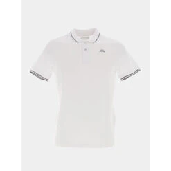 Polo Slim Ezio Corporate Blanc Homme - Kappa