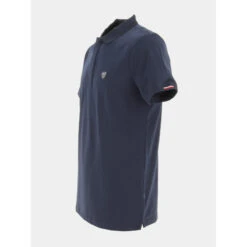Polo Stretch Gregory Bleu Marine Homme - Izac -Teddy Smith Magasin polo stretch gregory bleu marine homme izac 2