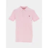 Polo Uni Gesbio Rose Homme - Benson & Cherry -Teddy Smith Magasin polo uni gesbio rose homme benson cherry