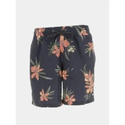 Short De Bain à Fleurs Everyday Mix Gris Homme - Quiksilver