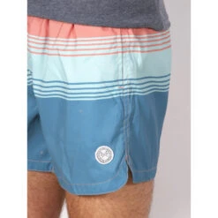 Short De Bain Boardshort Bleu Homme - Culture Sud -Teddy Smith Magasin short de bain boardshort bleu homme culture sud 3