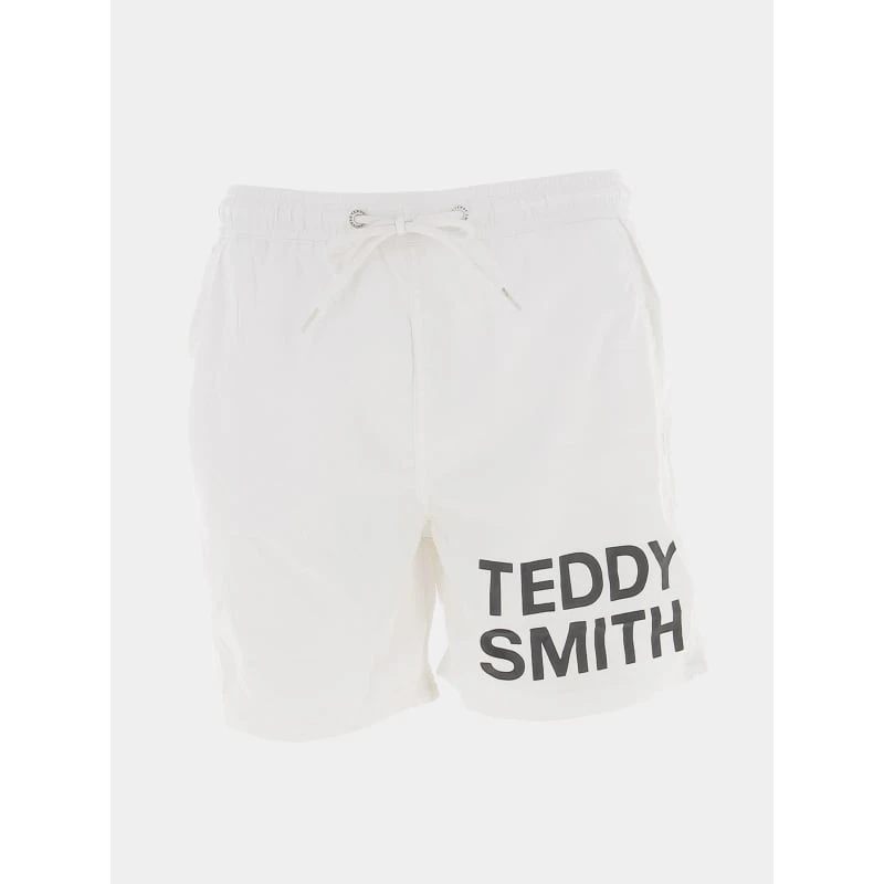 Short De Bain Diaz Blanc Homme - Teddy Smith 3 Short De Bain Diaz Blanc Homme - Teddy Smith