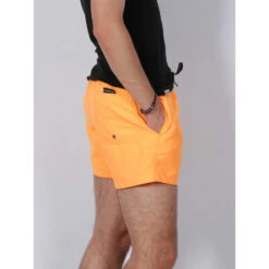 Short De Bain Everyday 15 Orange Fluo Homme - Quiksilver -Teddy Smith Magasin short de bain everyday 15 orange fluo homme quiksilver 2