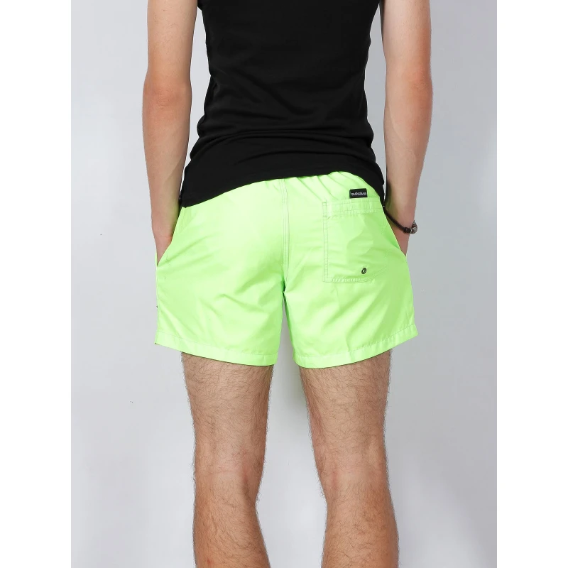 Short De Bain Everyday Volley Vert Fluo Homme - Quiksilver 4 Short De Bain Everyday Volley Vert Fluo Homme - Quiksilver – Image 2