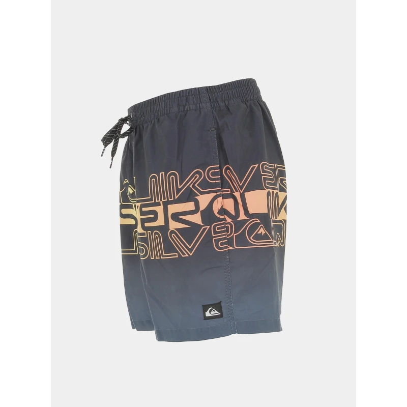 Short De Bain Everyday Wordblock Gris Homme - Quiksilver 5 Short De Bain Everyday Wordblock Gris Homme - Quiksilver – Image 3