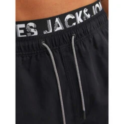 Short De Bain Fiji Noir Homme - Jack & Jones -Teddy Smith Magasin short de bain fiji noir homme jack jones 2