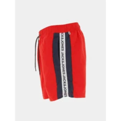 Short De Bain Fiji Rouge Homme - Jack & Jones -Teddy Smith Magasin short de bain fiji rouge homme jack jones 2