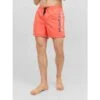 Short De Bain Fiji Splicelogo Orange Homme - Jack & Jones -Teddy Smith Magasin short de bain fiji splicelogo orange homme jack jones