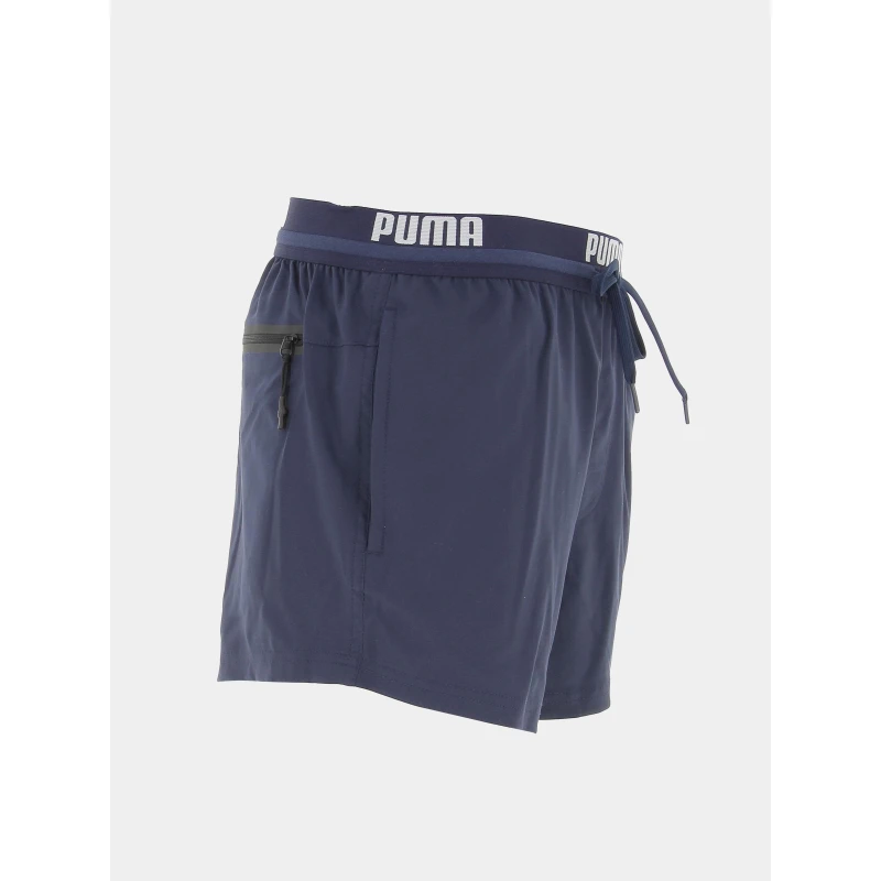 Short De Bain Logo Bleu Marine Homme - Puma 6 Short De Bain Logo Bleu Marine Homme - Puma – Image 4
