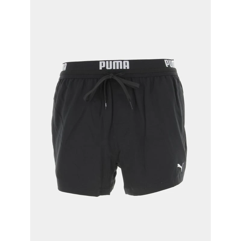 Short De Bain Logo Noir Homme - Puma 3 Short De Bain Logo Noir Homme - Puma