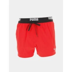 Short De Bain Logo Rouge Homme - Puma