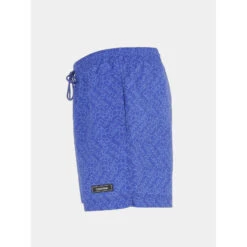 Short De Bain Medium Logo Bleu Homme - Calvin Klein -Teddy Smith Magasin short de bain medium logo bleu homme calvin klein 2