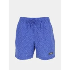 Short De Bain Medium Logo Bleu Homme - Calvin Klein