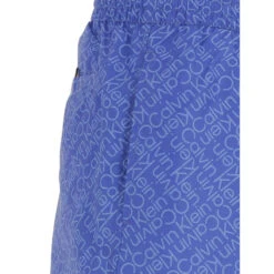 Short De Bain Medium Logo Bleu Homme - Calvin Klein -Teddy Smith Magasin short de bain medium logo bleu homme calvin klein 3
