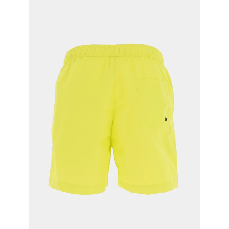 Short De Bain Medium Logo Jaune Homme - Calvin Klein 4 Short De Bain Medium Logo Jaune Homme - Calvin Klein – Image 2
