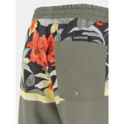 Short De Bain Oceanmade Vert Kaki Homme - Quiksilver -Teddy Smith Magasin short de bain oceanmade vert kaki homme quiksilver 3