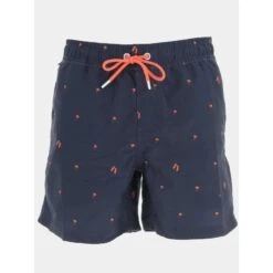 Short De Bain Palmiers Bleu Homme - Petrol Industries