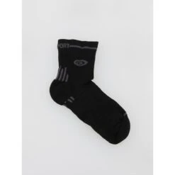 Socquette De Running Marathon Noir - Bv Sport