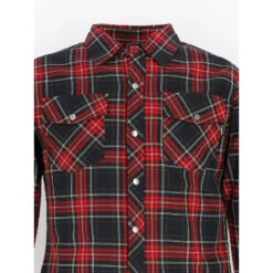 Surchemise à Carreaux Matelassée Rouge Homme - Treeker 9 -Teddy Smith Magasin surchemise a carreaux matelassee rouge homme treeker 9 3