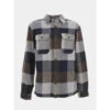 Surchemise épaisse à Carreaux Gris Homme - Petrol Industries -Teddy Smith Magasin surchemise epaisse a carreaux gris homme petrol industries