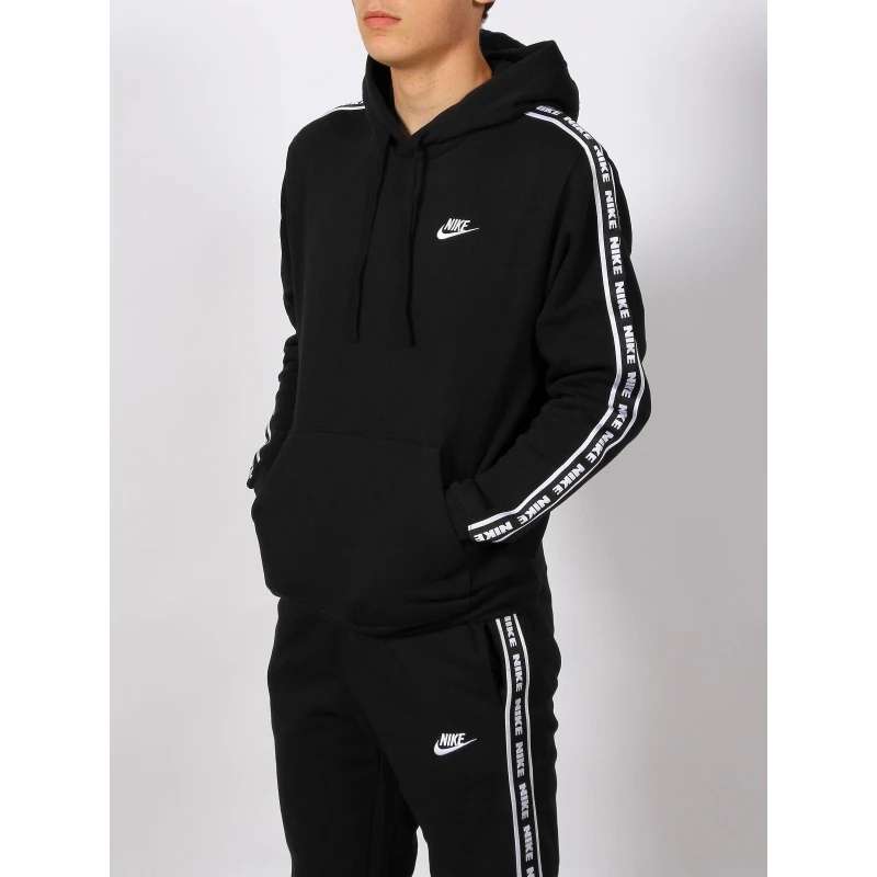Survêtement Club Fleece Noir Homme - Nike 6 Survêtement Club Fleece Noir Homme - Nike – Image 4