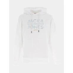 Sweat à Capuche Cogalo Blanc Homme - Jack & Jones