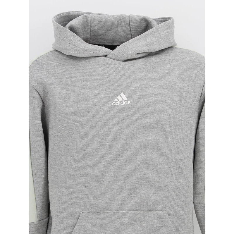 Sweat à Capuche Fi 3S Gris Homme - Adidas 4 Sweat à Capuche Fi 3S Gris Homme - Adidas – Image 2