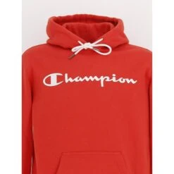 Sweat à Capuche Hooded Rouge Homme - Champion -Teddy Smith Magasin sweat a capuche hooded rouge homme champion 2