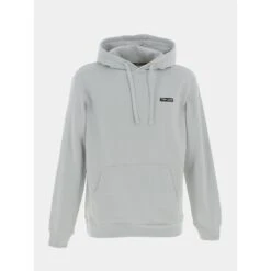 Sweat à Capuche Nark Vert Bleu Homme - Teddy Smith