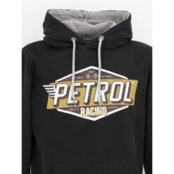 Sweat à Capuche Print Noir Homme - Petrol Industries -Teddy Smith Magasin sweat a capuche print noir homme petrol industries 2