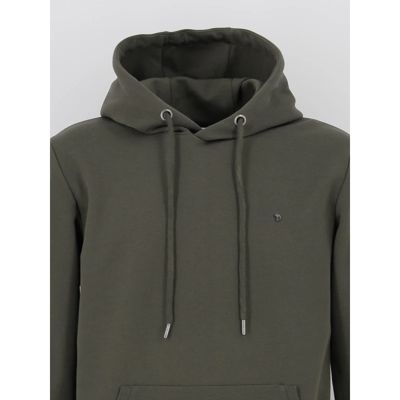 Sweat à Capuche Steele Kaki Homme - Benson & Cherry 5 Sweat à Capuche Steele Kaki Homme - Benson & Cherry – Image 3