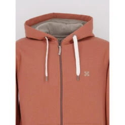 Sweat à Capuche Zippé Salet Orange Homme - Oxbow 8 Sweat à Capuche Zippé Salet Orange Homme - Oxbow -Teddy Smith Magasin sweat a capuche zippe salet orange homme oxbow 2