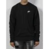 Sweat Crew Sportswear Club Noir Homme - Nike -Teddy Smith Magasin sweat crew sportswear club noir homme nike