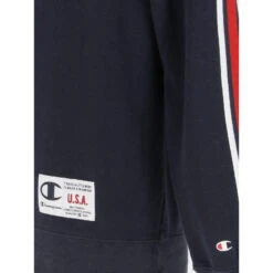 Sweat Crewneck Tricolore Bleu Marine Homme - Champion -Teddy Smith Magasin sweat crewneck tricolore bleu marine homme champion 3