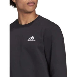Sweat Feelcozy Basique Noir Homme - Adidas -Teddy Smith Magasin sweat feelcozy basique noir homme adidas 3