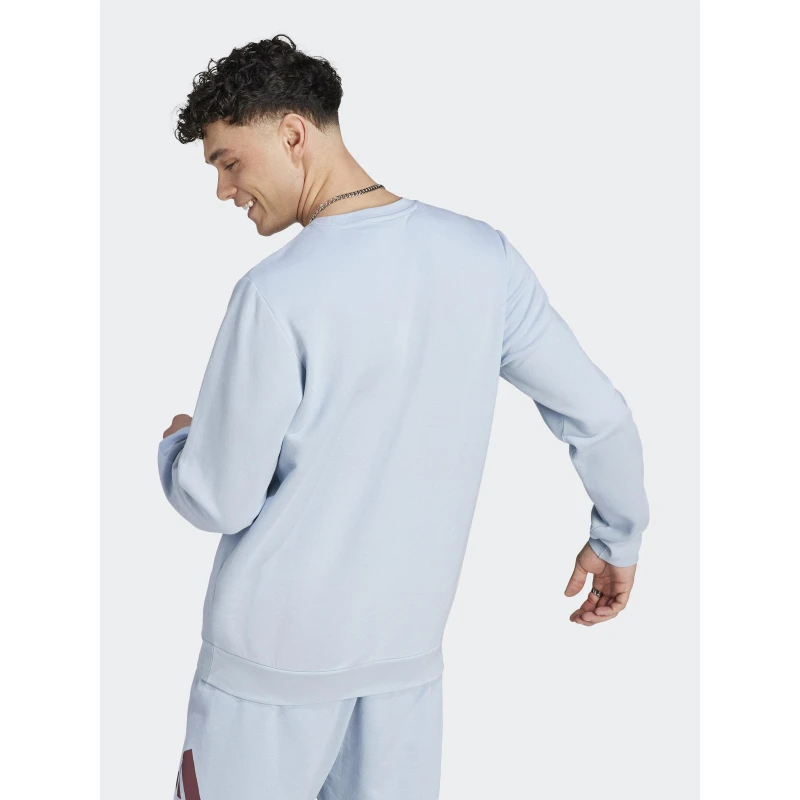 Sweat Feelcozy Logo Brodé Bleu Clair Homme - Adidas 3 Sweat Feelcozy Logo Brodé Bleu Clair Homme - Adidas – Image 2