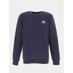 Sweat Feelcozy Logo Brodé Bleu Marine Homme - Adidas