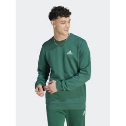 Sweat Feelcozy Logo Brodé Vert Homme - Adidas